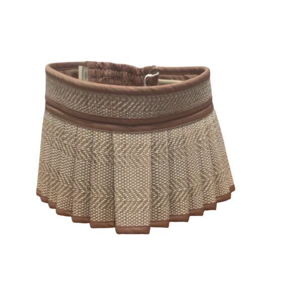 Lorna Murray x Kelly Rutherford Cappuccina Cannes Sun Visor Size Med NWT - Picture 8 of 11